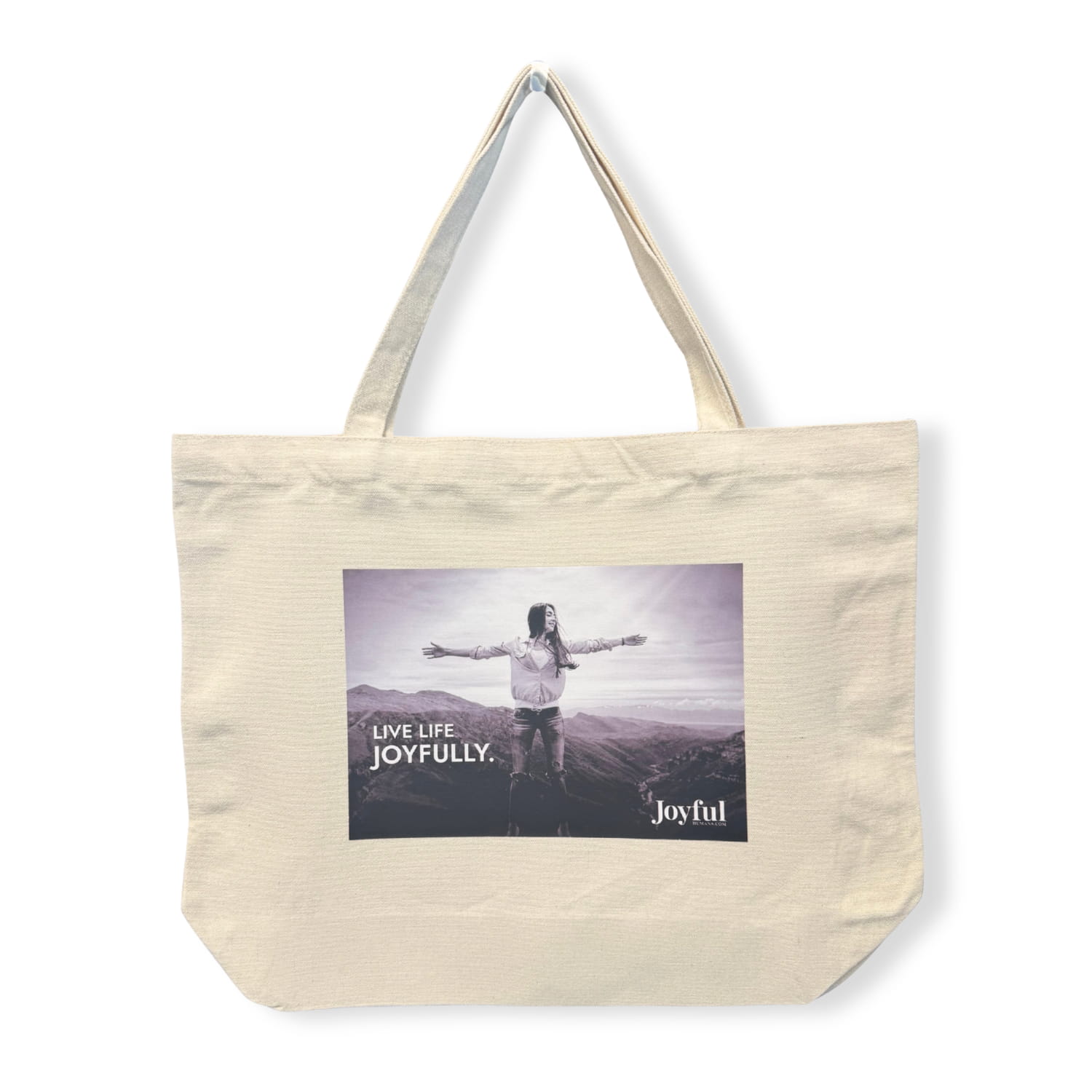 Joyful Large Shopping Bag