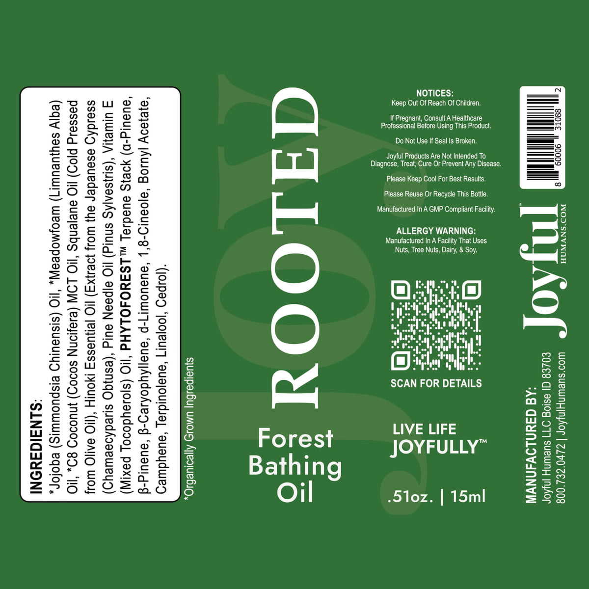 ROOTED Forest Bathing Oil