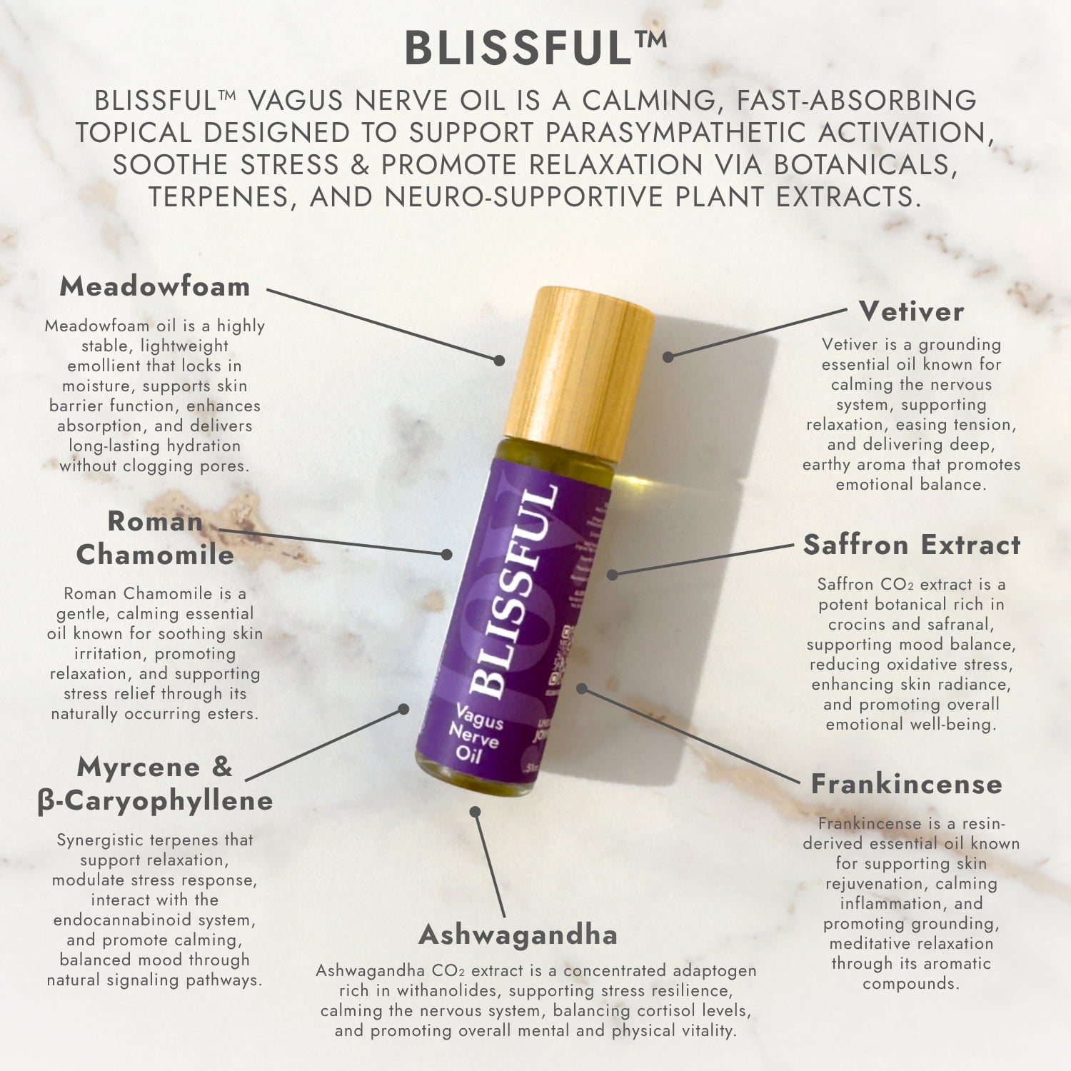 BLISSFUL Vagus Nerve Oil