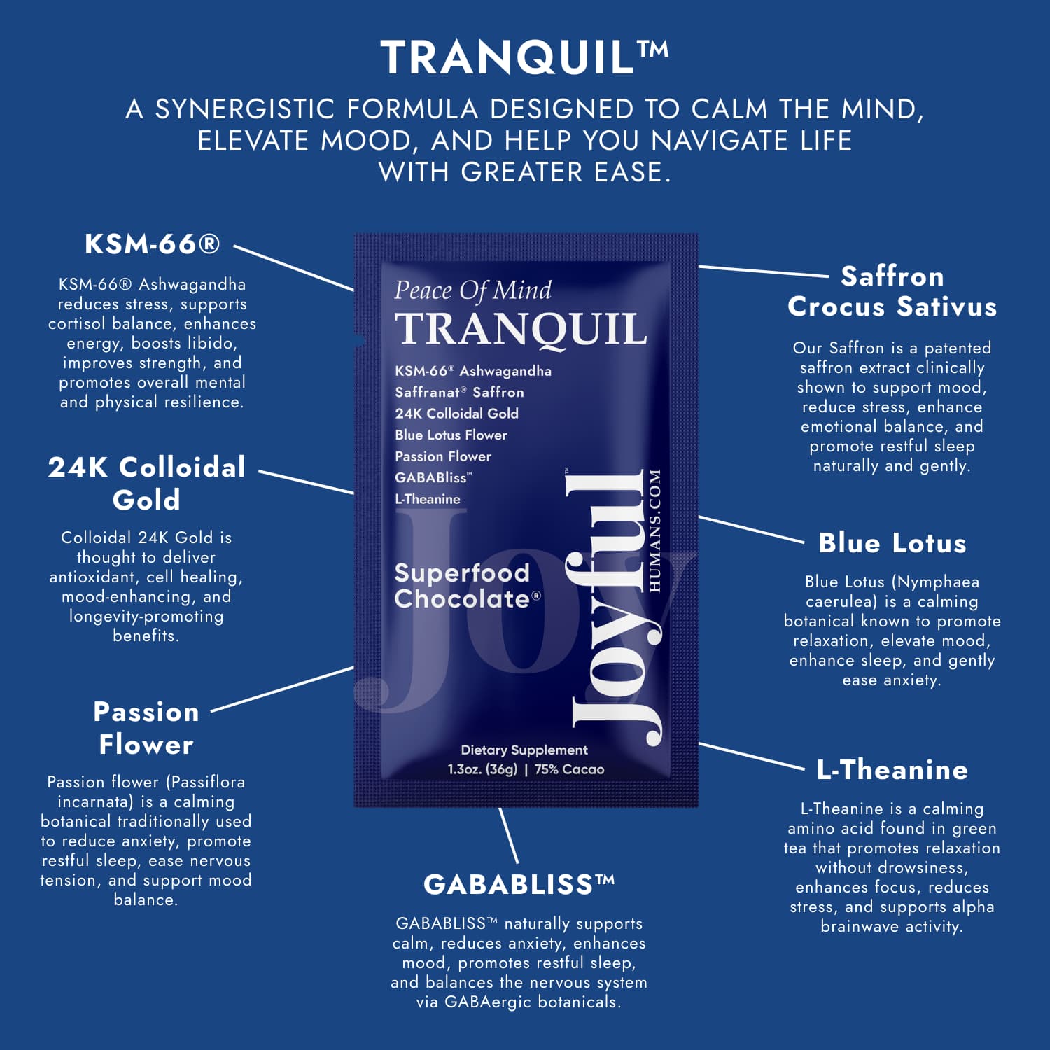 TRANQUIL Superfood Chocolate