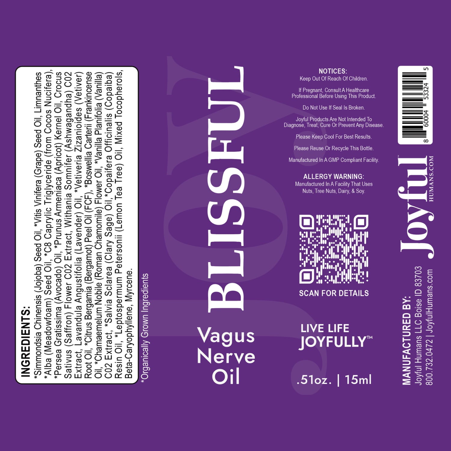 BLISSFUL Vagus Nerve Oil